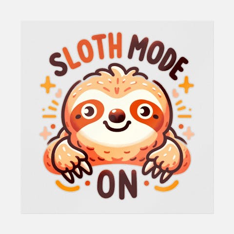 Sloth Mode On - Ninja Transfers