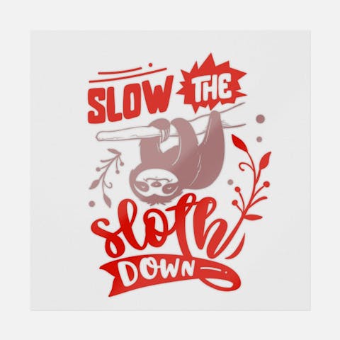 Slow The Sloth Down - Ninja Transfers