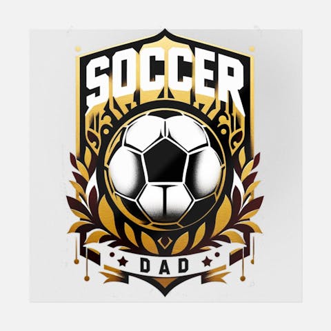 Soccer Dad Gold - Ninja Transfers