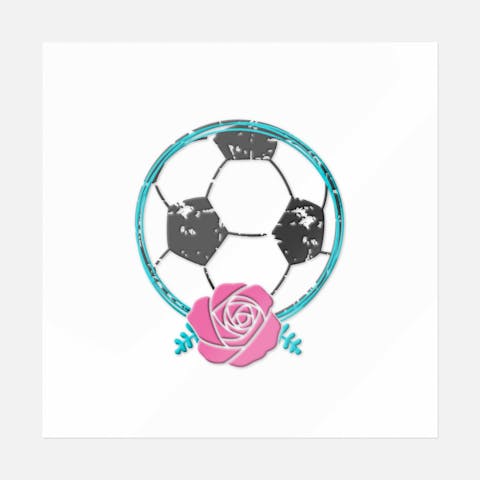 Soccer Name Frame - Ninja Transfers