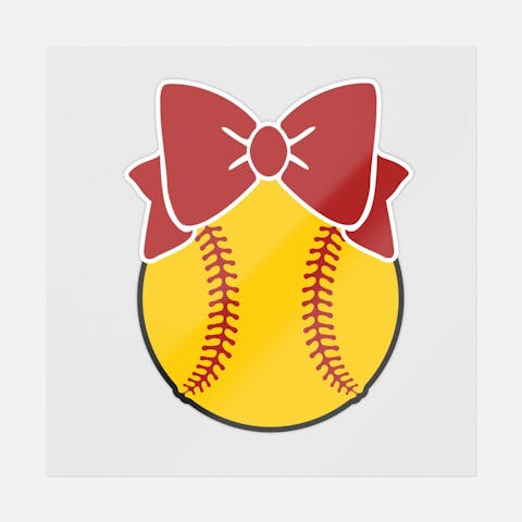Softball With Bow - Ninja Transfers
