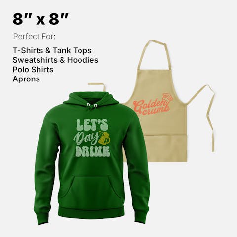 Spangle Transfers By Size - Ninja Transfers