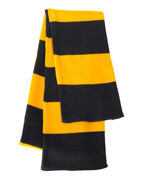 Sportsman SP02 Rugby - Striped Knit Scarf - Ninja Transfers