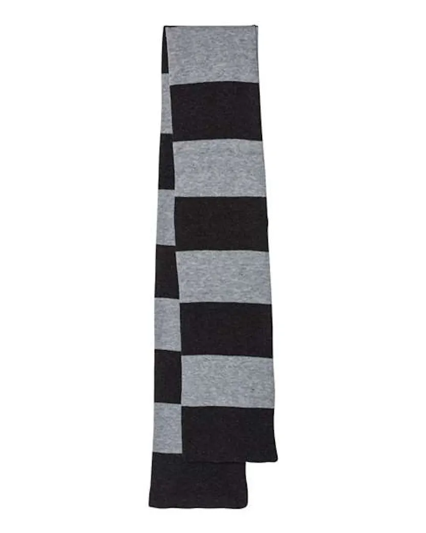 Sportsman SP02 Rugby - Striped Knit Scarf - Ninja Transfers