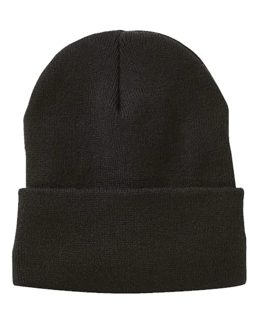 "Sportsman SP12SL 12" Sherpa Lined Cuffed Beanie" - Ninja Transfers