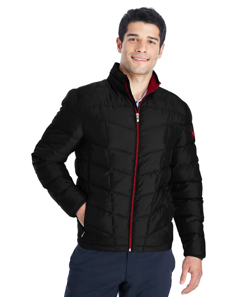 Spyder 187333 Men's Pelmo Insulated Puffer Jacket - Ninja Transfers