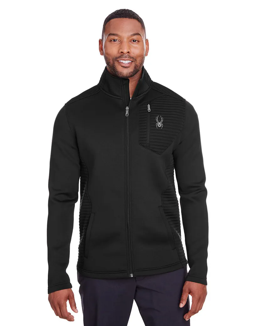 Spyder S16539 Men's Venom Full - Zip Jacket - Ninja Transfers