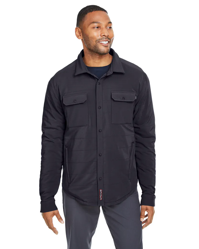 Spyder S17030 Adult Transit Shirt Jacket - Ninja Transfers