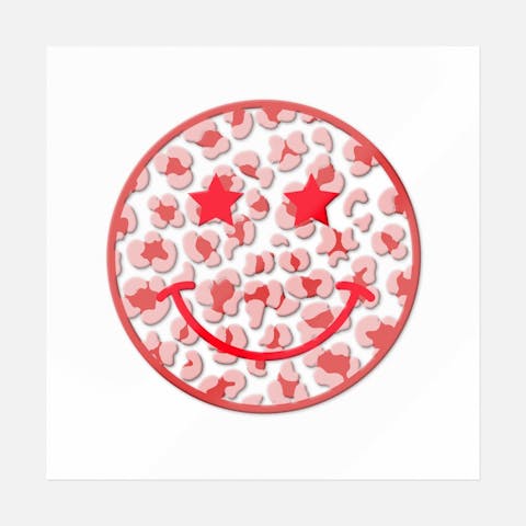 Star Eyes Smiley - Ninja Transfers