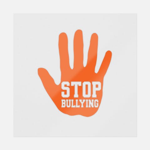 Stop Bullying Orange - Ninja Transfers