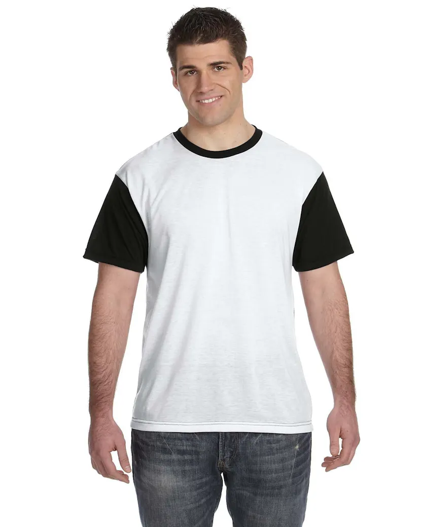 Sublivie S1902 Men's Blackout Sublimation T-Shirt - Ninja Transfers