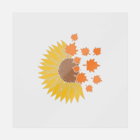 Sunflower Fall - Ninja Transfers