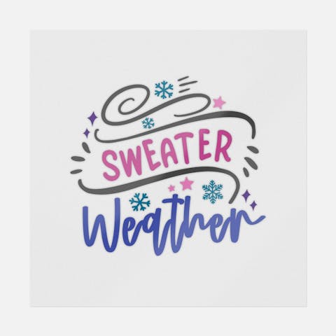 Sweater Weather - Ninja Transfers