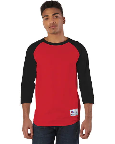 Champion T1397 Camiseta raglán para adulto