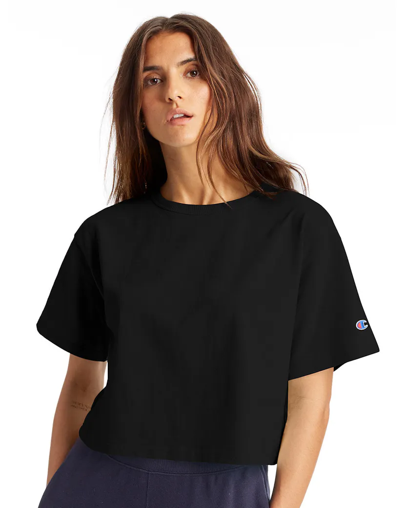 Champion T453W Ladies' Cropped Heritage T-Shirt