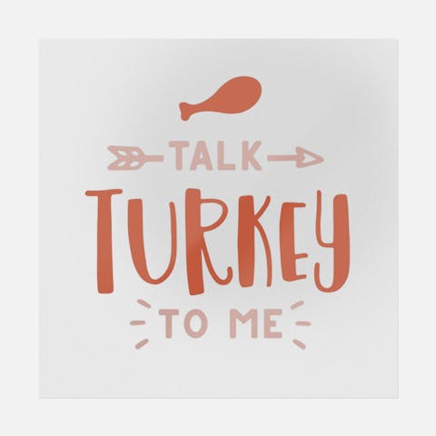 Talk Turkey To Me - Ninja Transfers