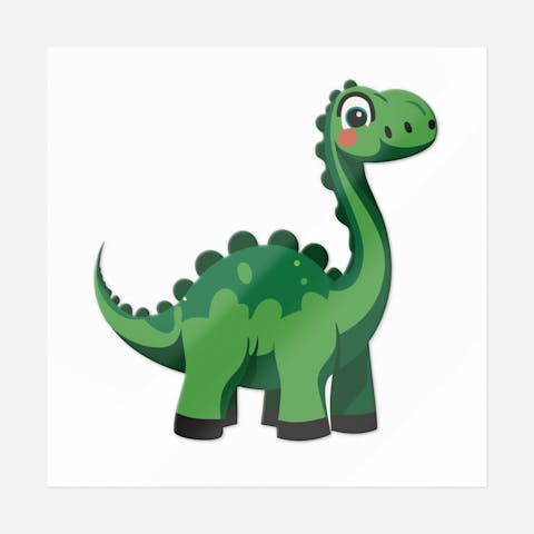 Tall And Cool Dinosaur - Ninja Transfers