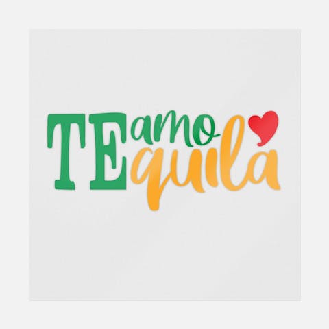 Te Amo Tequila - Ninja Transfers