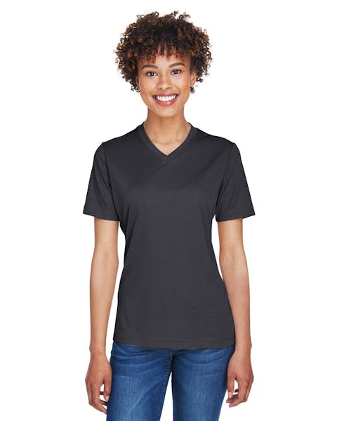 Team 365 TT11HW Ladies' Sonic Heather Performance T-Shirt - Ninja Transfers