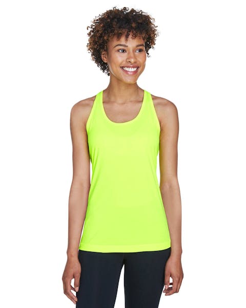 Team 365 TT11WRC Ladies' Zone Performance Racerback Tank - Ninja Transfers