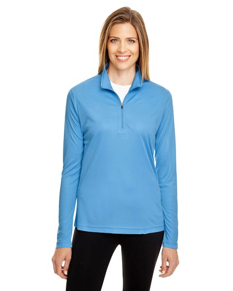 Team 365 TT31W Ladies' Zone Performance Quarter - Zip - Ninja Transfers