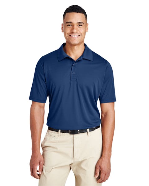 Team 365 TT51T Men's Tall Zone Performance Polo - Ninja Transfers