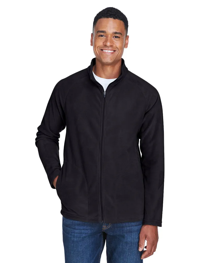 Team 365 TT90 Men's Campus Microfleece Jacket - Ninja Transfers