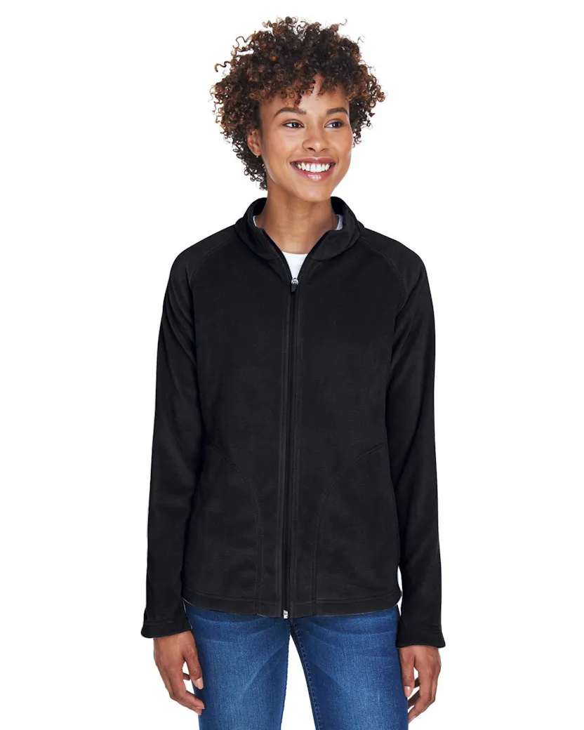 Team 365 TT90W Ladies' Campus Microfleece Jacket - Ninja Transfers