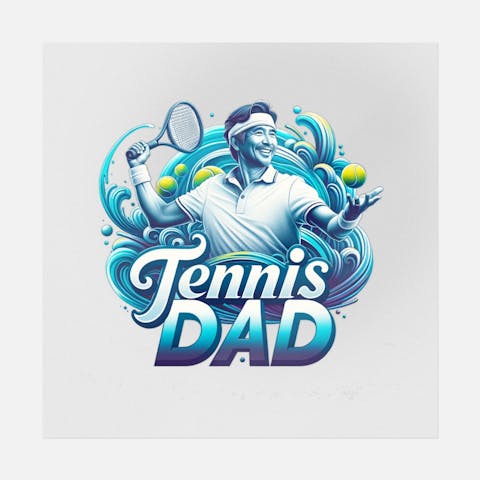 Tennis Dad - Ninja Transfers