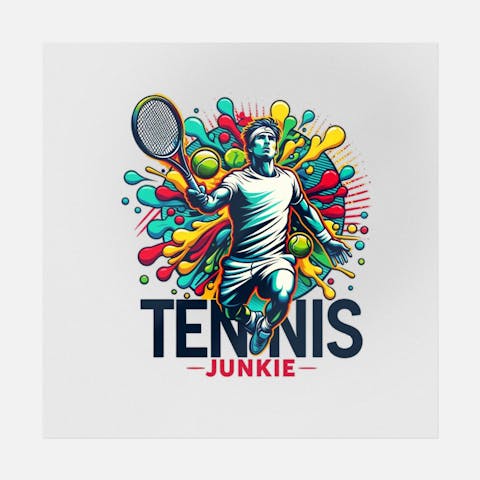 Tennis Junkie - Ninja Transfers