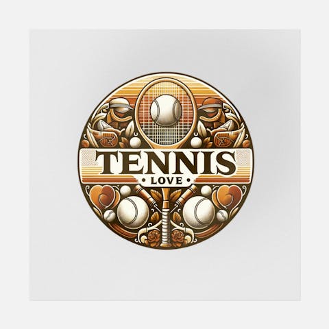 Tennis Love Vintage - Ninja Transfers