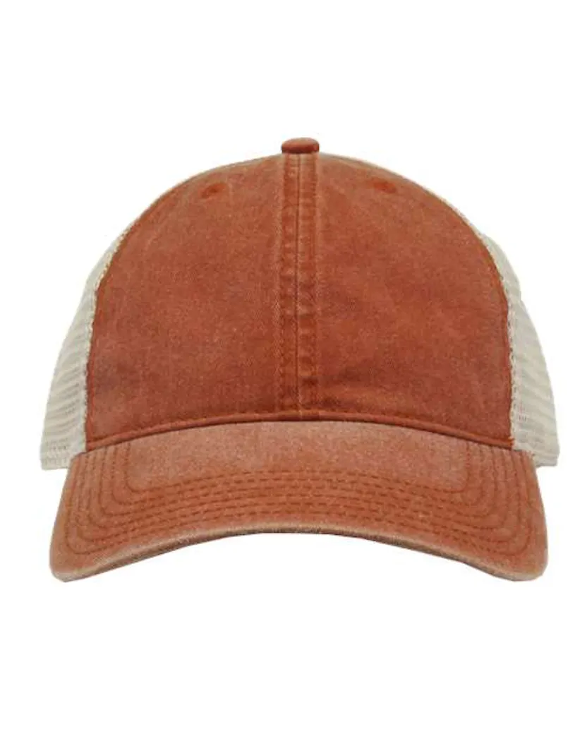 The Game GB460 Pigment - Dyed Trucker Cap - Ninja Transfers