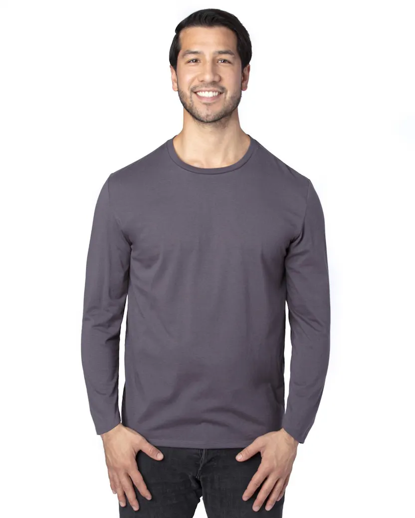Threadfast Apparel 100LS Unisex Ultimate Long - Sleeve T-Shirt - Ninja Transfers