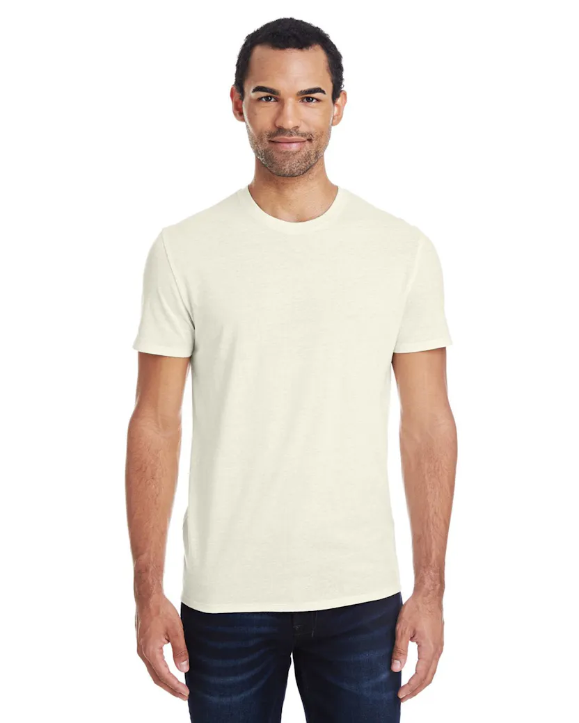 Threadfast Apparel 102A Unisex Triblend Short - Sleeve T-Shirt - Ninja Transfers