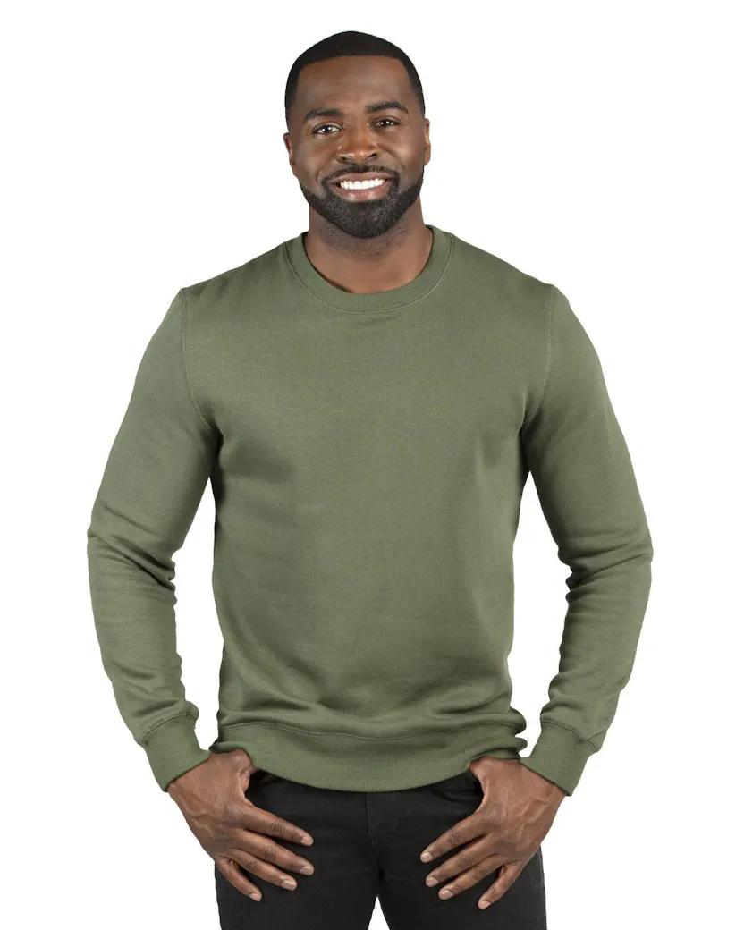 Threadfast Apparel 320C Unisex Ultimate Crewneck Sweatshirt - Ninja Transfers