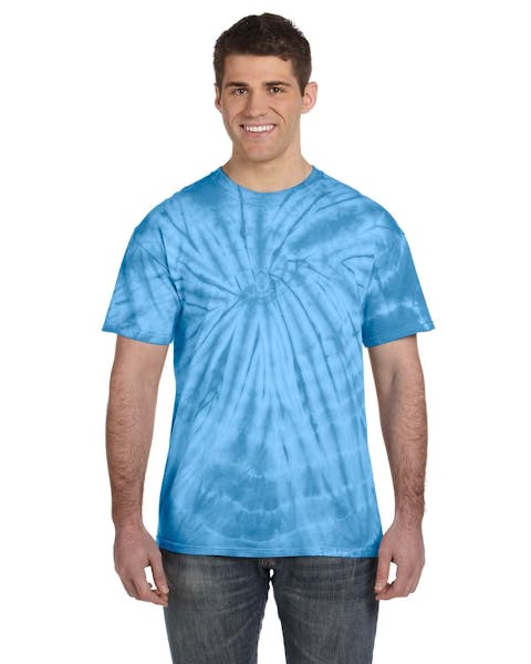Tie - Dye CD101 Adult 5.4 oz. 100% Cotton Spider T-Shirt - Ninja Transfers