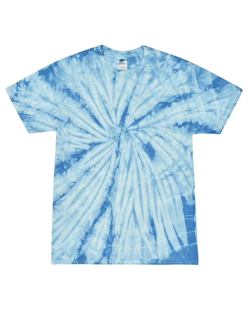 Tie - Dye CD101Y Youth 5.4 oz. 100% Cotton Spider T-Shirt - Ninja Transfers