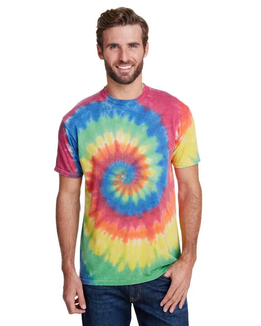 Tie - Dye CD1090 Adult Burnout Festival T-Shirt - Ninja Transfers