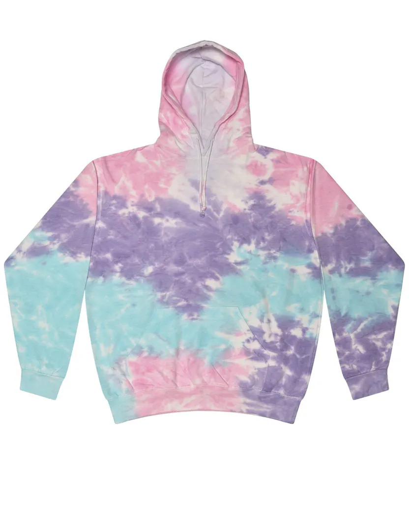 Tie - Dye CD877 Adult Tie - Dyed Pullover Hooded Sweatshirt - Ninja Transfers