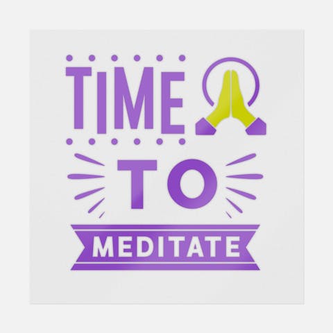 Time To Meditate - Ninja Transfers