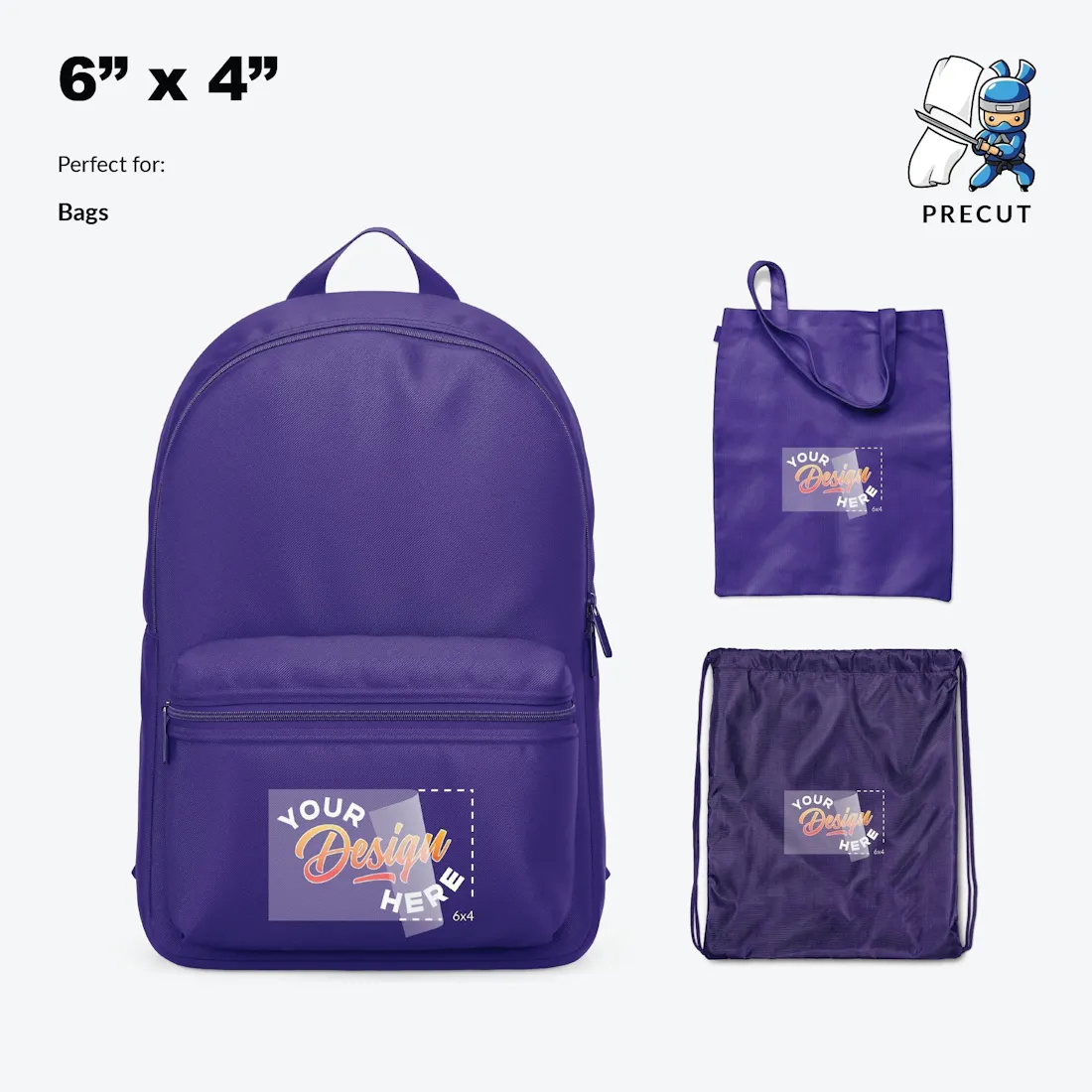 Transfers for Bags - Ninja Transfers
