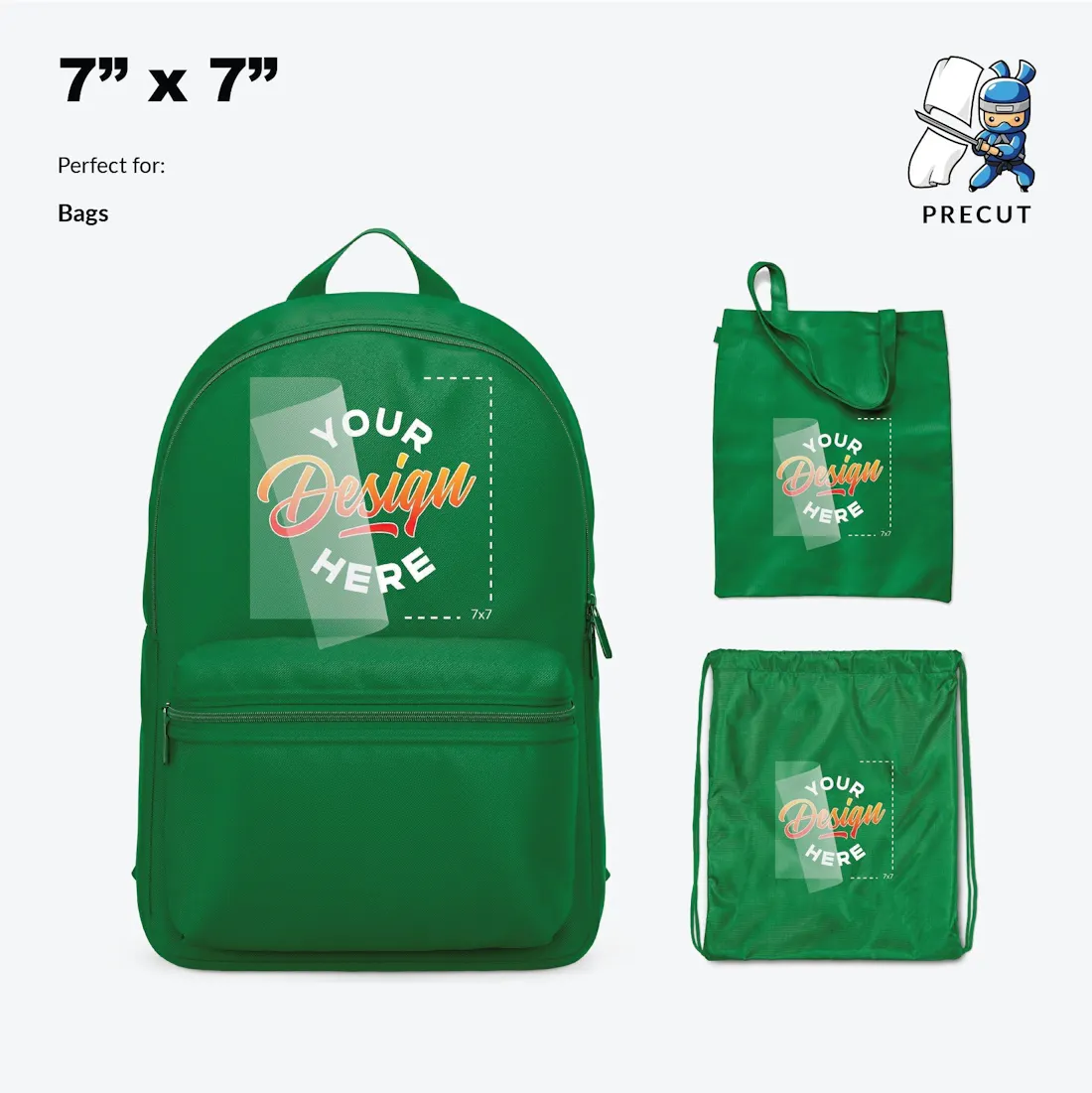 Transfers for Bags - Ninja Transfers