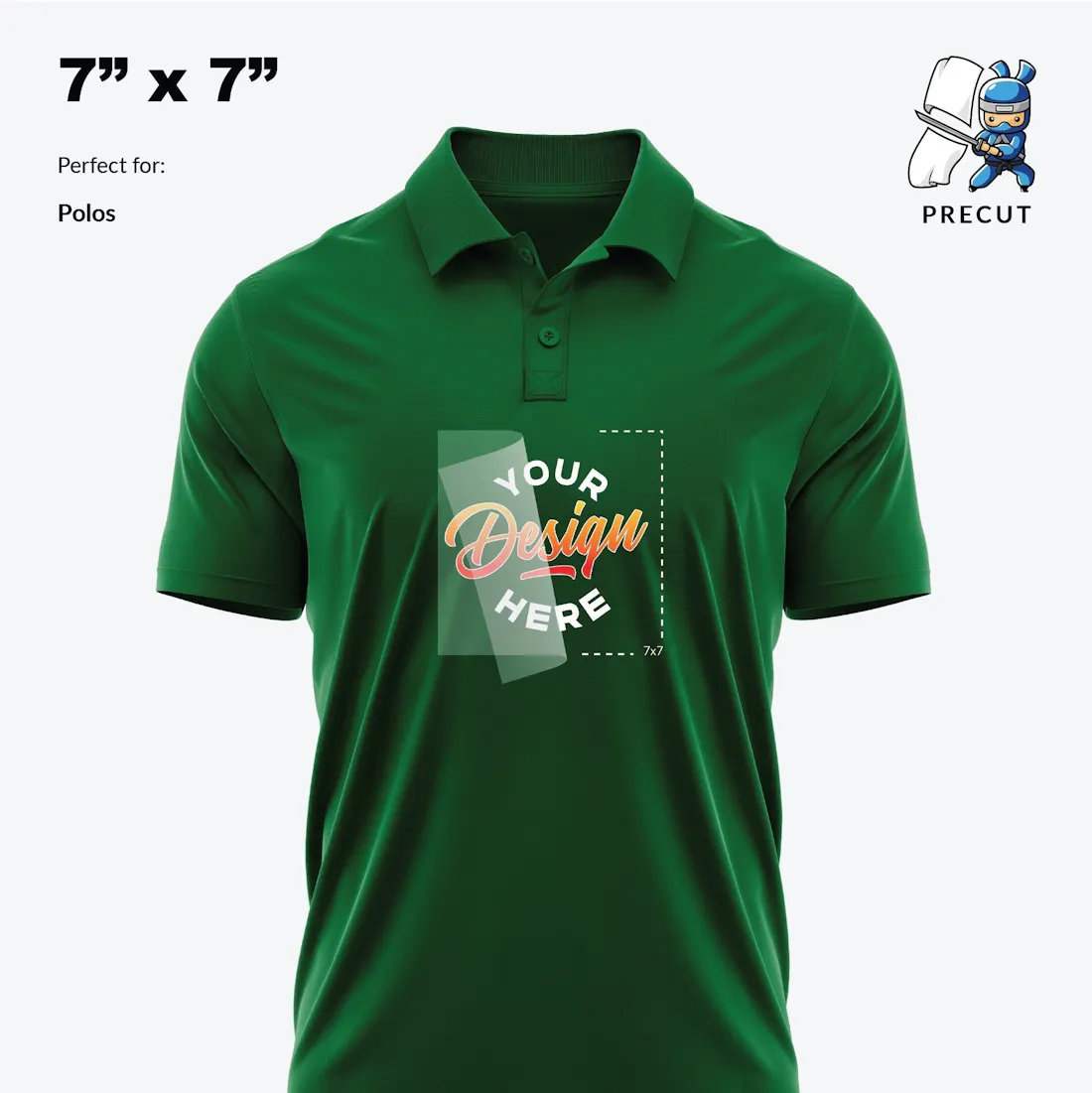 Transfers for Polos - Ninja Transfers