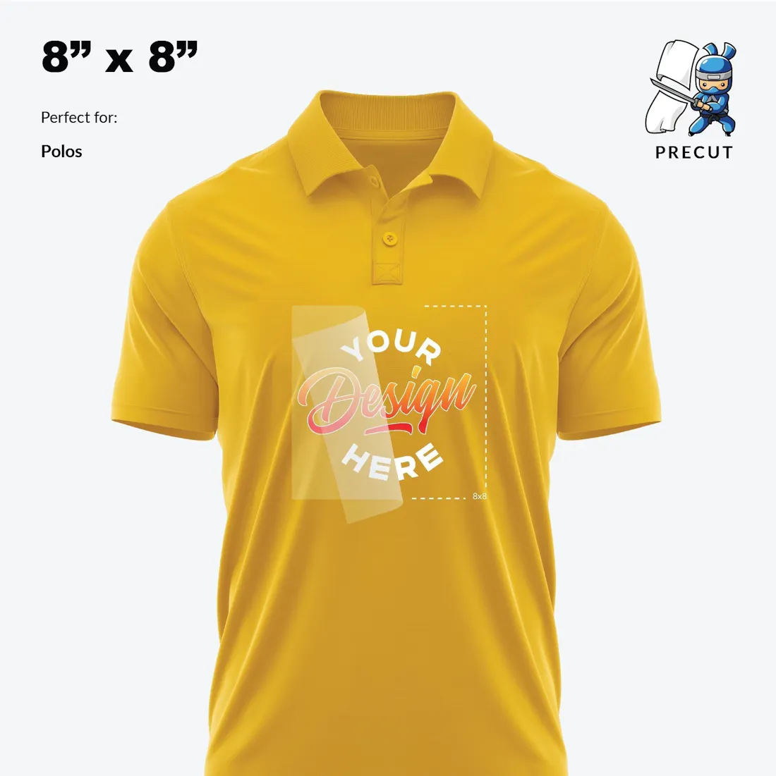 Transfers for Polos - Ninja Transfers