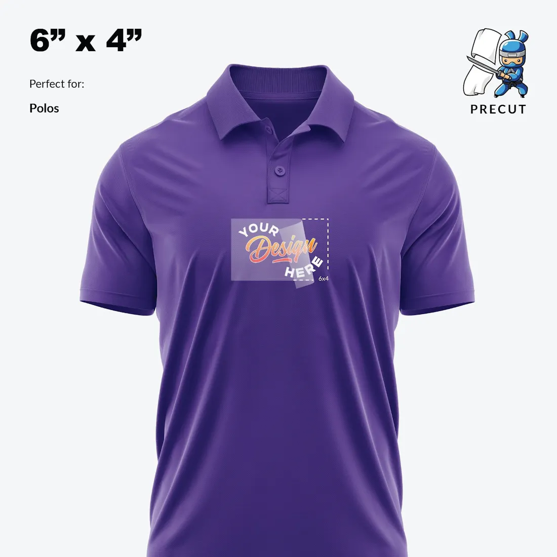Transfers for Polos - Ninja Transfers