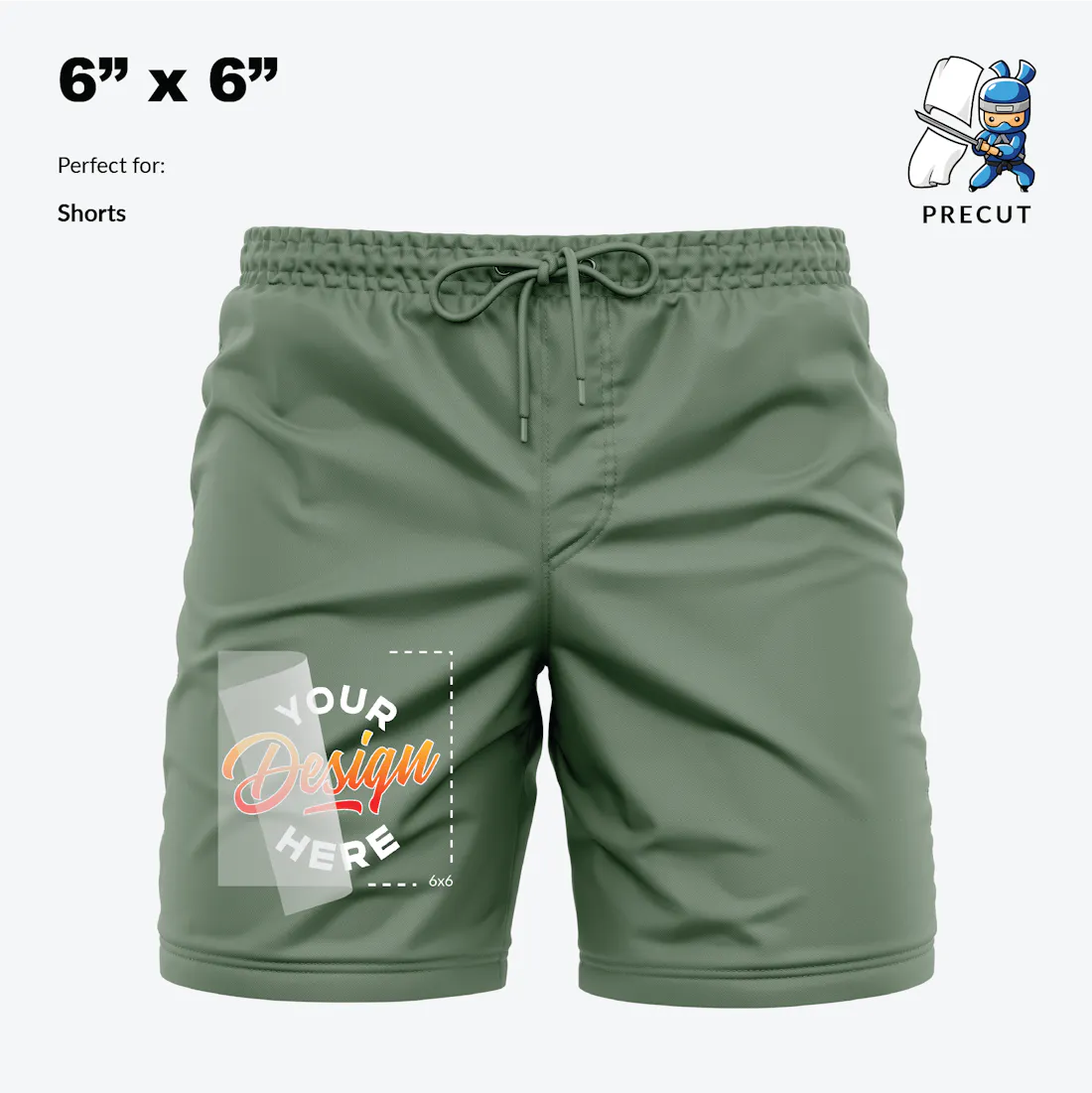 Transfers for Shorts - Ninja Transfers