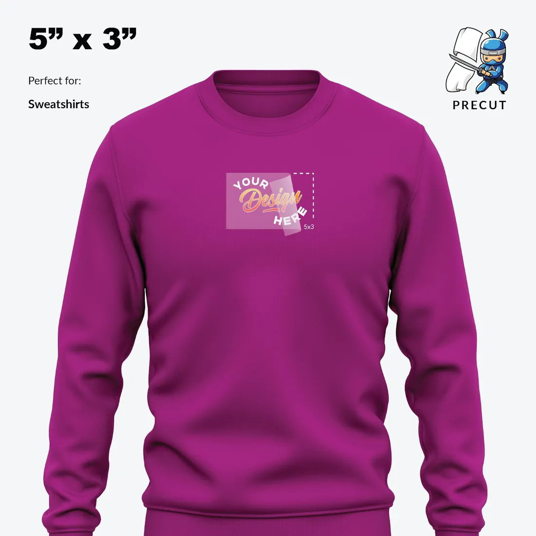 Transfers for Sweatshirts - Ninja Transfers
