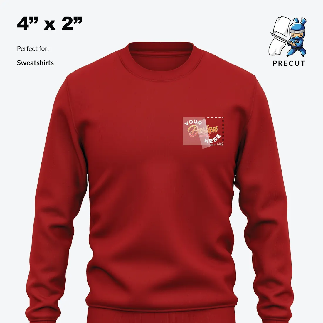 Transfers for Sweatshirts - Ninja Transfers