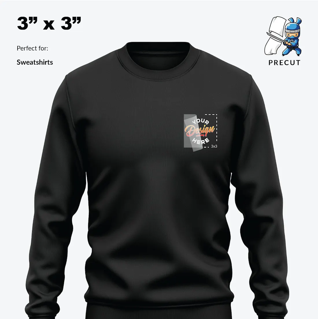 Transfers for Sweatshirts - Ninja Transfers