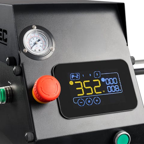 HPN TrueSpec 16" x 20" Pneumatic Slide Out Heat Press with Platens